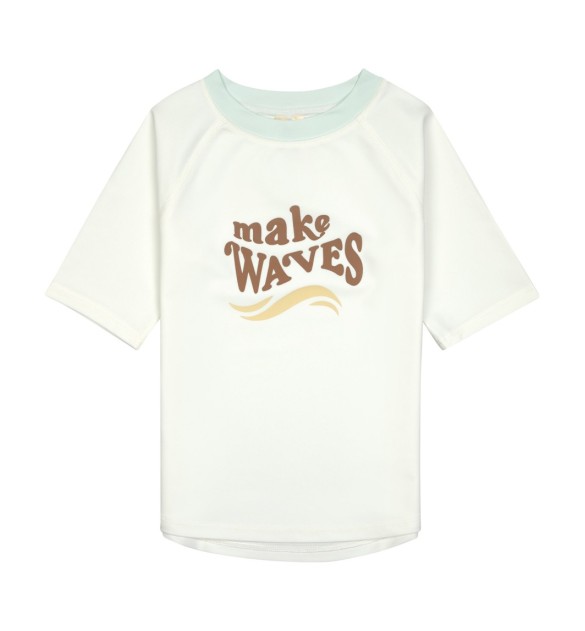 Bade-T-Shirt mit UV-Schutz Welle