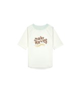 Bade-T-Shirt mit UV-Schutz Welle