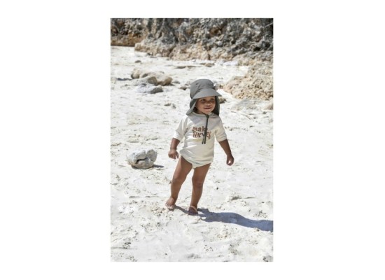 Bade-T-Shirt mit UV-Schutz Welle