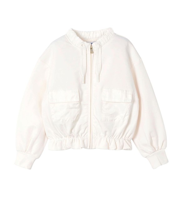 Sweatjacke mit Taschen