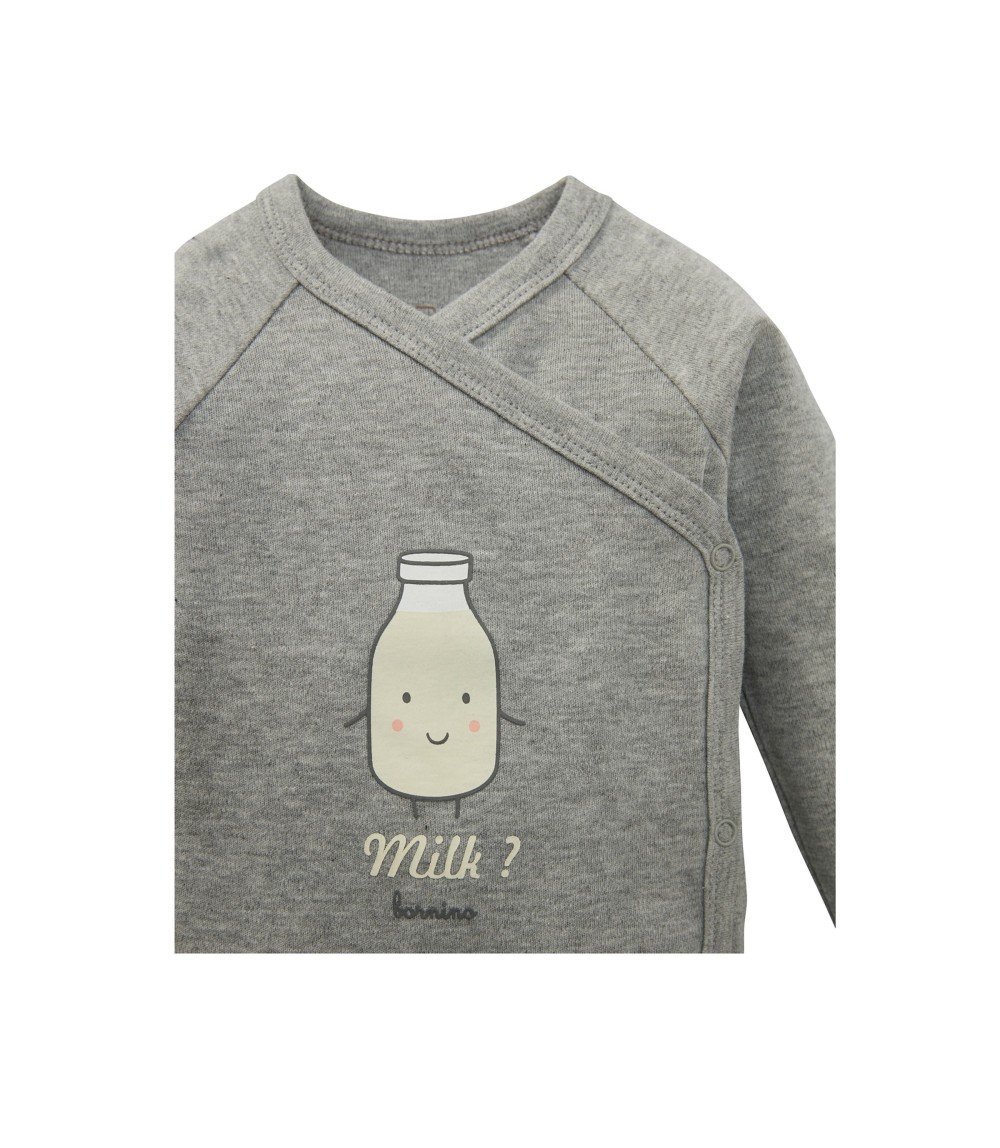 2er-Pack Wickelbodys langarm