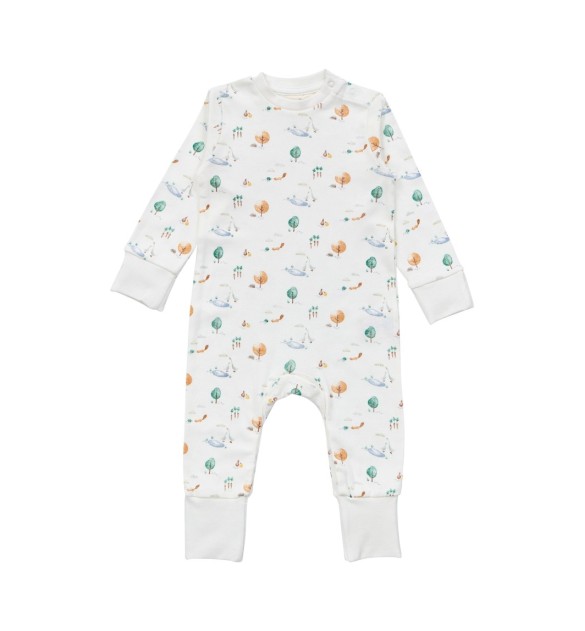 Overall mit Klappfuß Tiere
