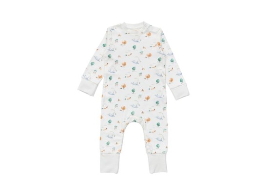 Overall mit Klappfuß Tiere