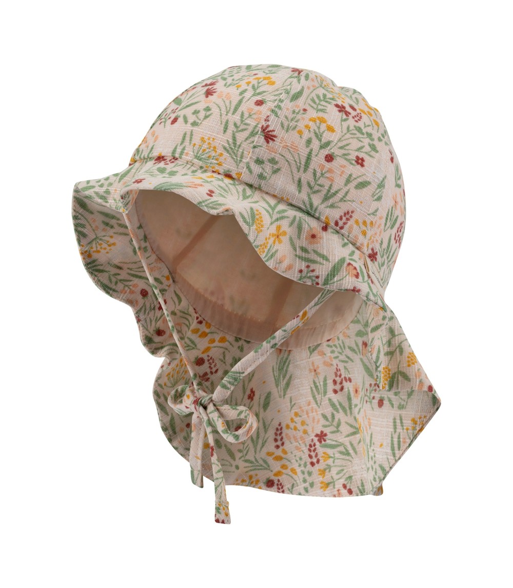 Sonnenhut mit Nackenschutz Blumen