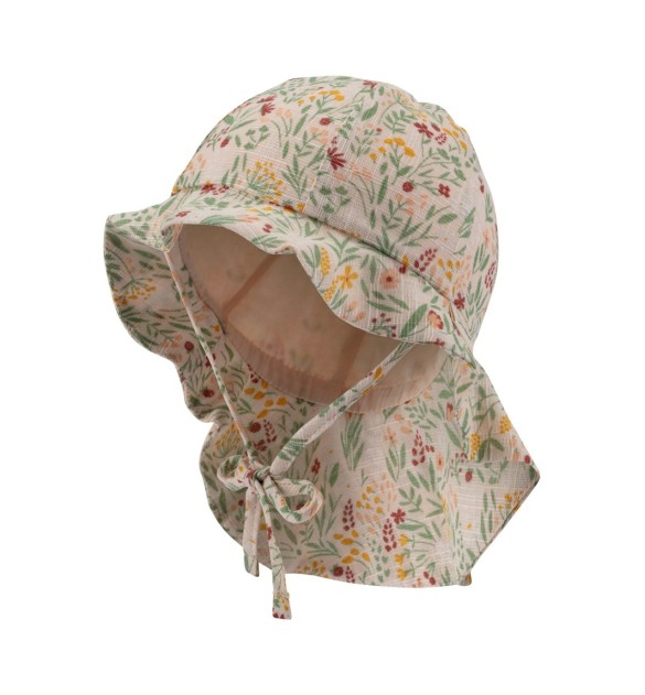 Sonnenhut mit Nackenschutz Blumen