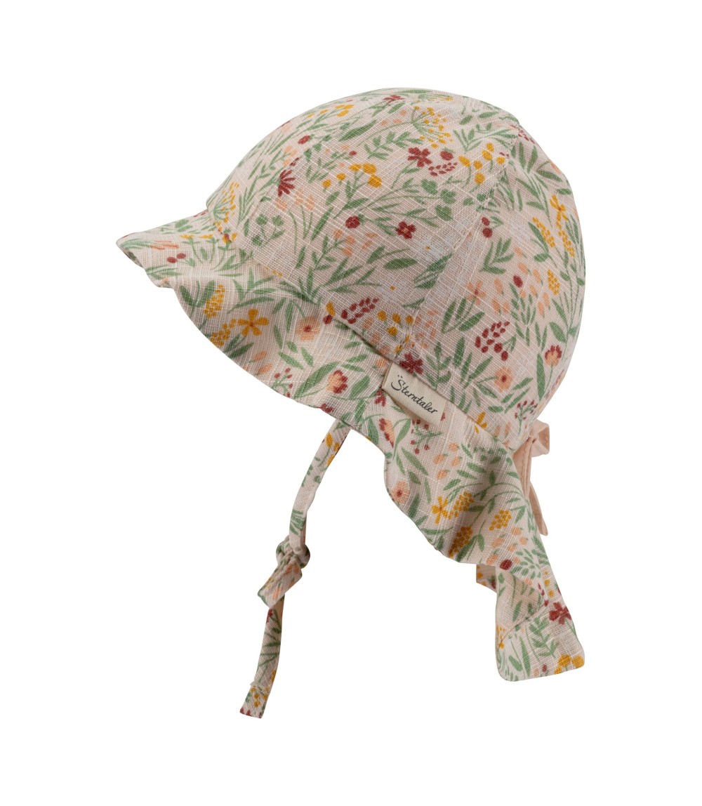 Sonnenhut mit Nackenschutz Blumen