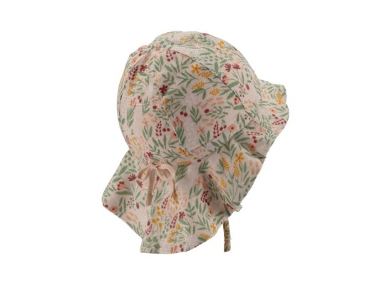 Sonnenhut mit Nackenschutz Blumen