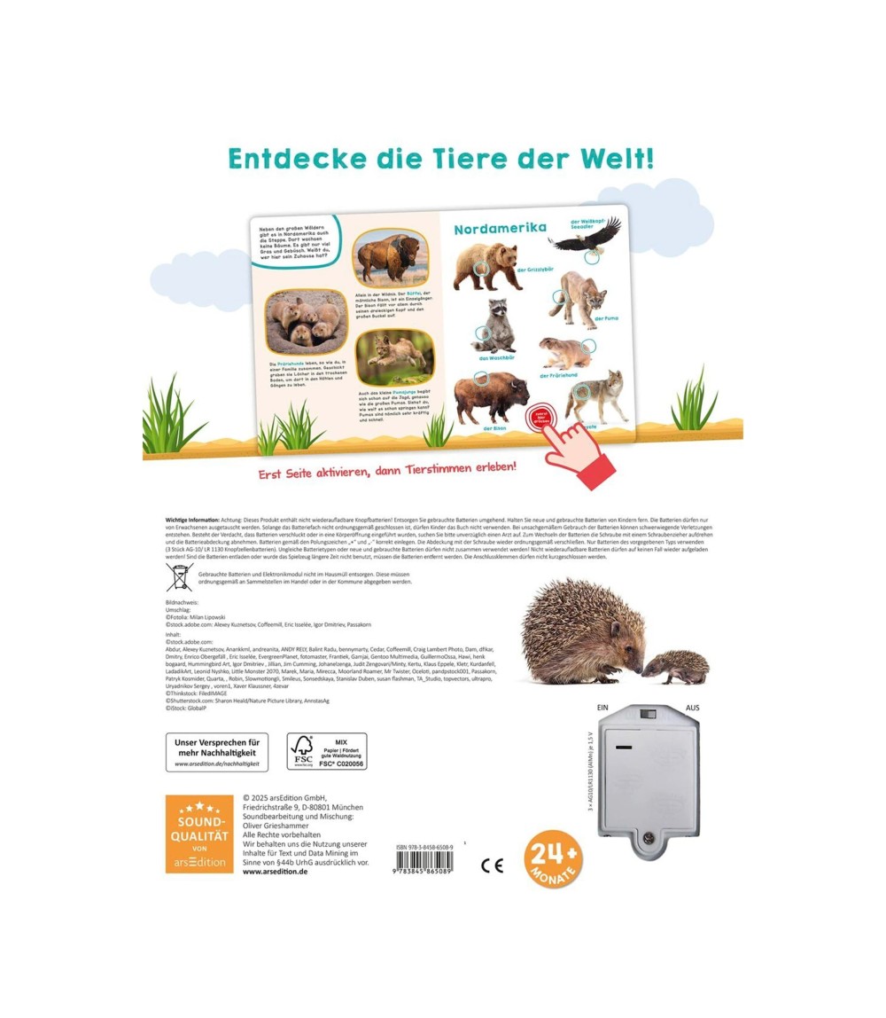 Soundbilderbuch Tiere der Welt