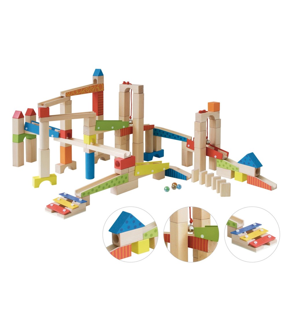 Kugelbahn 100-teilig