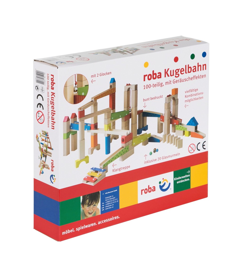 Kugelbahn 100-teilig