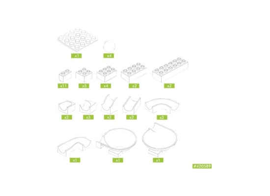 Kugelbahn Erweiterung Trichter