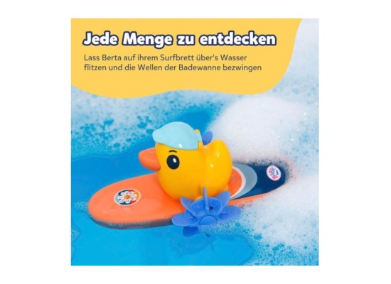 Splish Slpash Surfende Berta