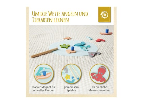 Magnet Spiel Fische Angeln - ab 12 Monate