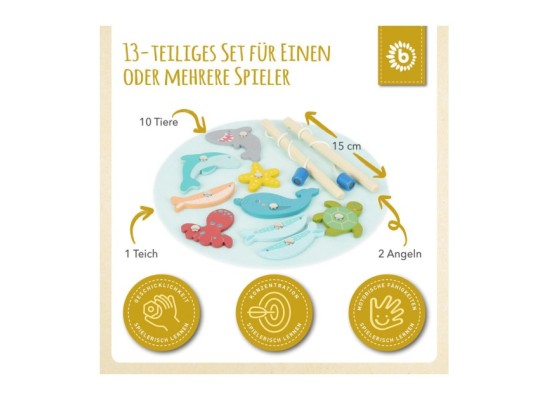 Magnet Spiel Fische Angeln - ab 12 Monate
