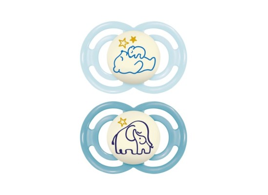 2er-Pack Schnuller Perfect Night Silikon