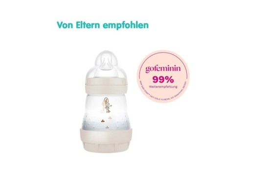 Babyflasche Easy Start matt, Anti-Kolik, 160 ml, ab 0M
