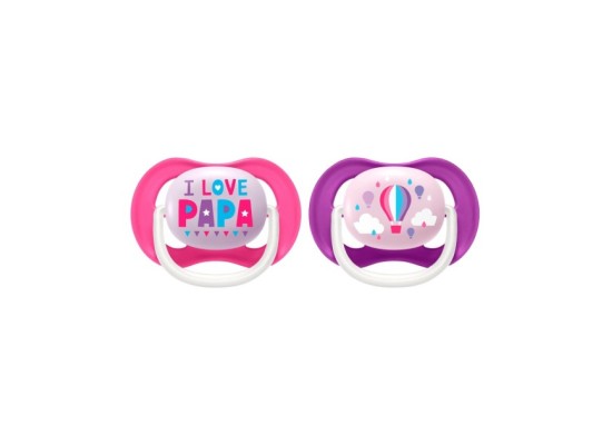 2er-Pack Schnuller Ultra Air 6-18 Monate SCF080/04