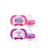 2er-Pack Schnuller Ultra Air 6-18 Monate SCF080/04