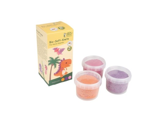 Bio-Soft-Knete 3 Farben