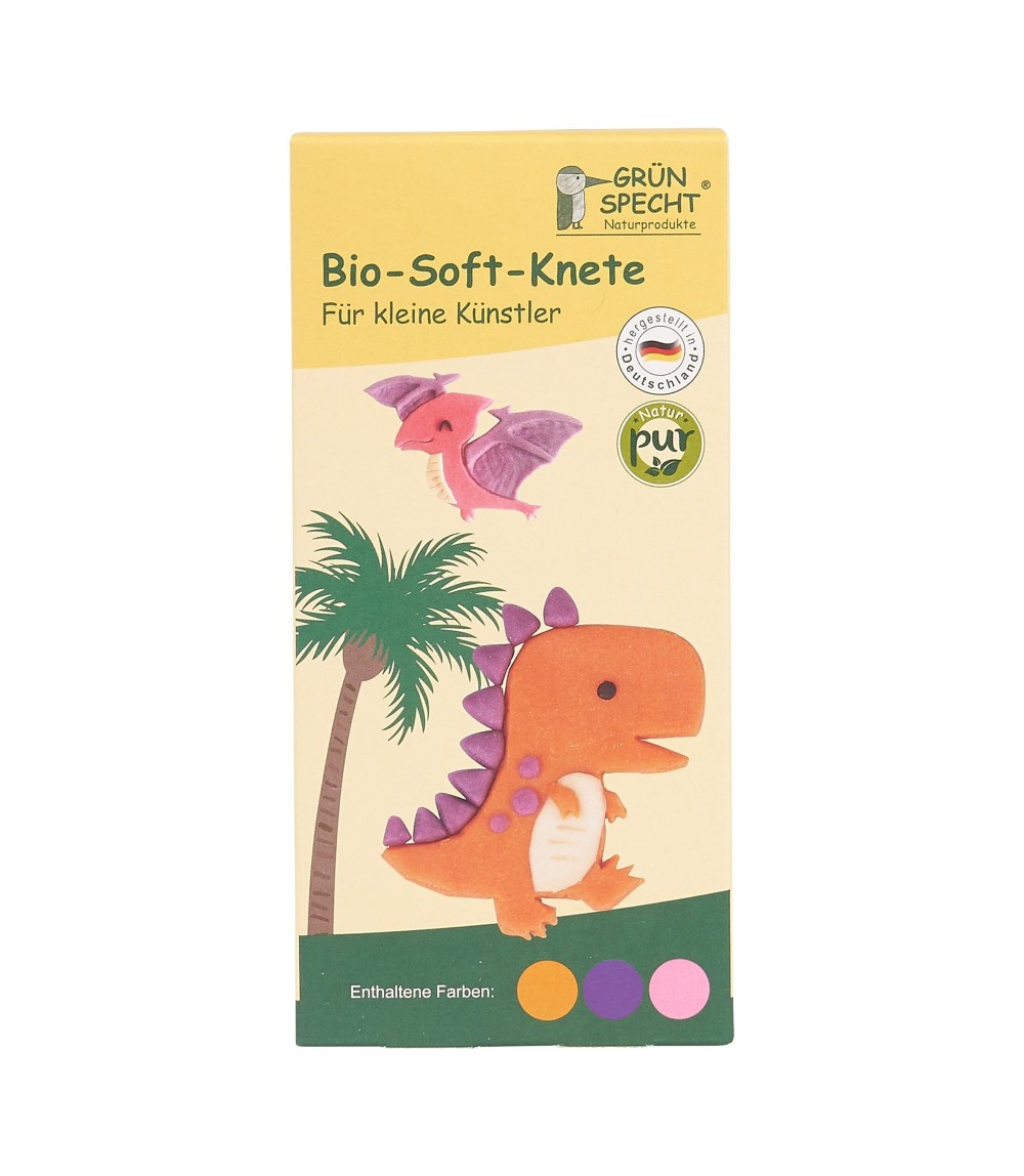Bio-Soft-Knete 3 Farben