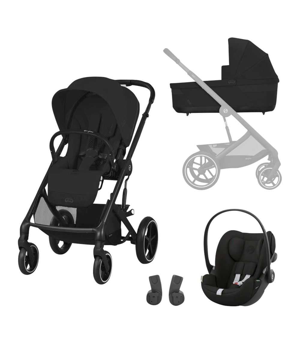 Kombikinderwagen Balios Trio-Set inkl. Babyschale Cloud G