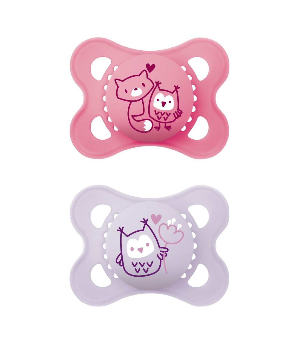 2er-Pack Schnuller Original Silikon