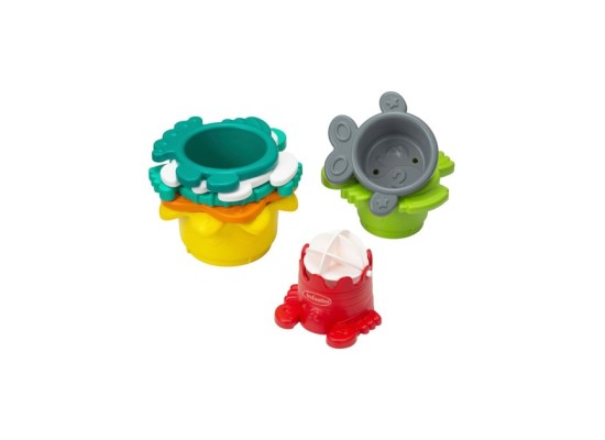 Badespielzeug Stapelbecher