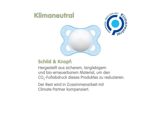2er-Pack Schnuller Original Silikon, 0-6M