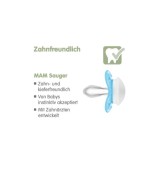2er-Pack Schnuller Original Silikon, 0-6M