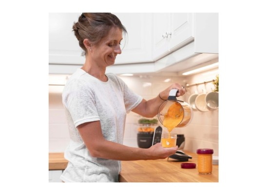 4er-Pack Aufbewahrungsbecher Glas