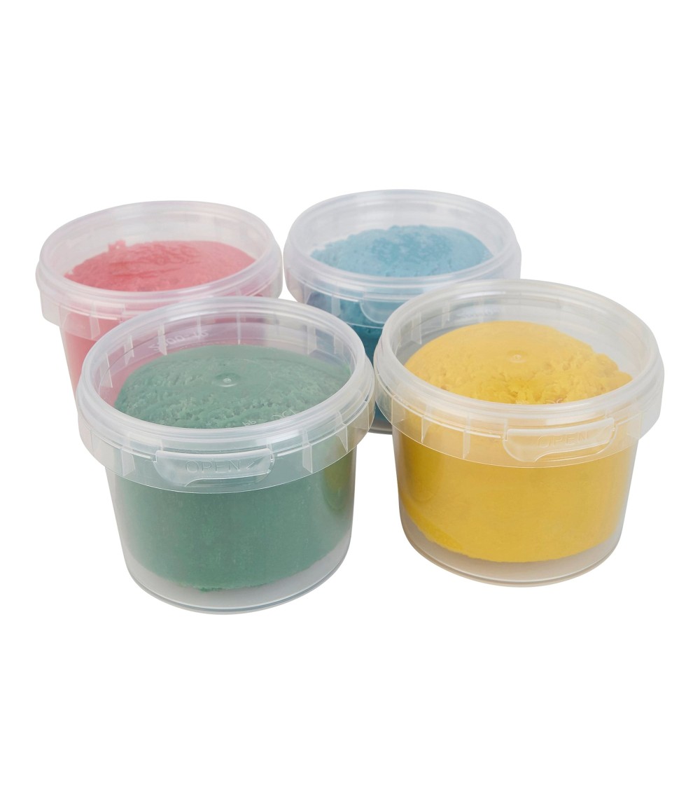Bio-Soft-Knete 4 Farben