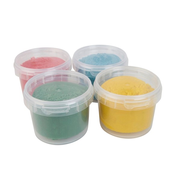 Bio-Soft-Knete 4 Farben