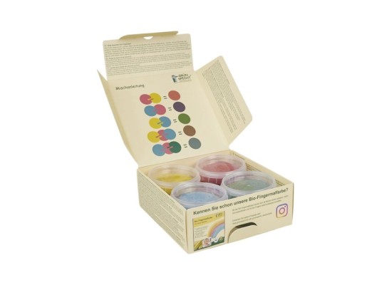 Bio-Soft-Knete 4 Farben