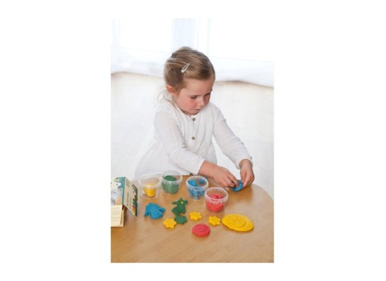 Bio-Soft-Knete 4 Farben