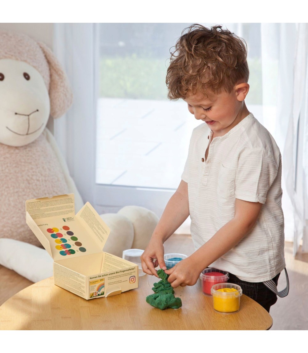 Bio-Soft-Knete 4 Farben