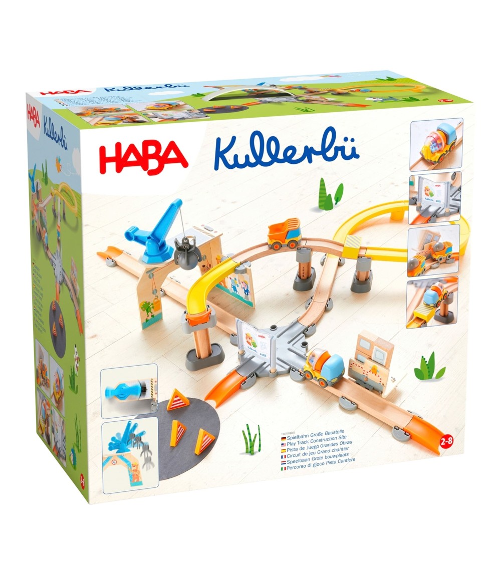 Kugelbahn Kullerbü – Spielbahn Große Baustelle