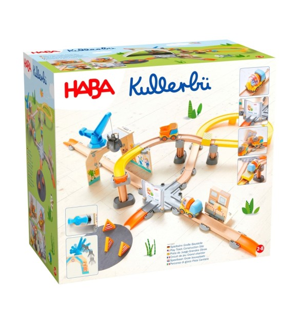 Kugelbahn Kullerbü – Spielbahn Große Baustelle