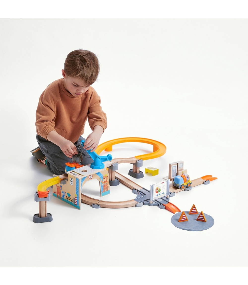 Kugelbahn Kullerbü – Spielbahn Große Baustelle