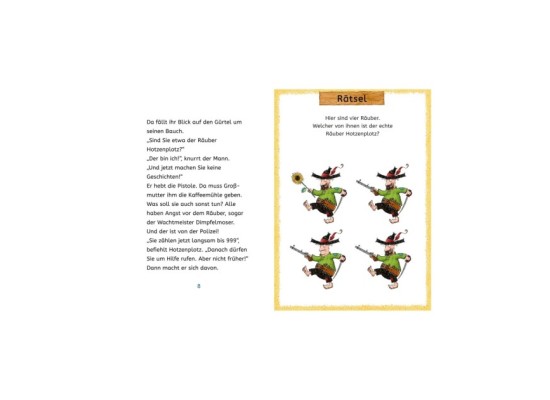 Kleine Lesehelden Der Räuber Hotzenplotz