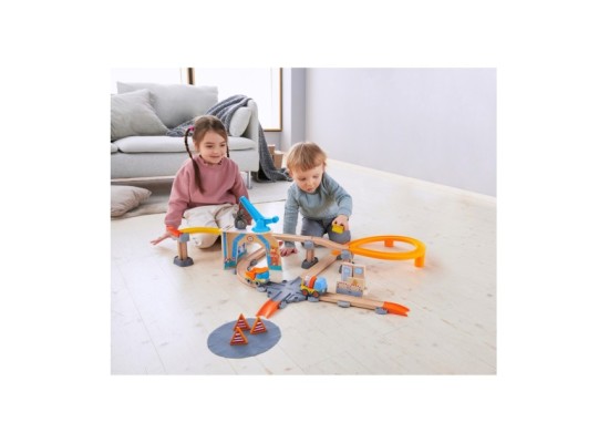 Kugelbahn Kullerbü – Spielbahn Große Baustelle