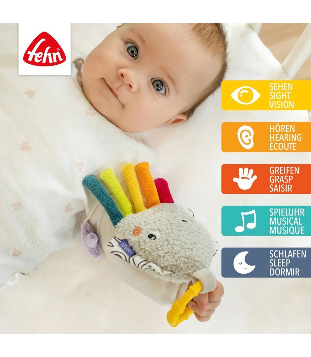 Mini-Spieluhr Tintenfisch 22cm