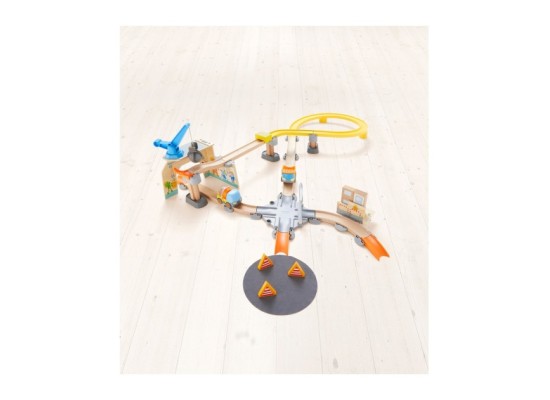 Kugelbahn Kullerbü – Spielbahn Große Baustelle