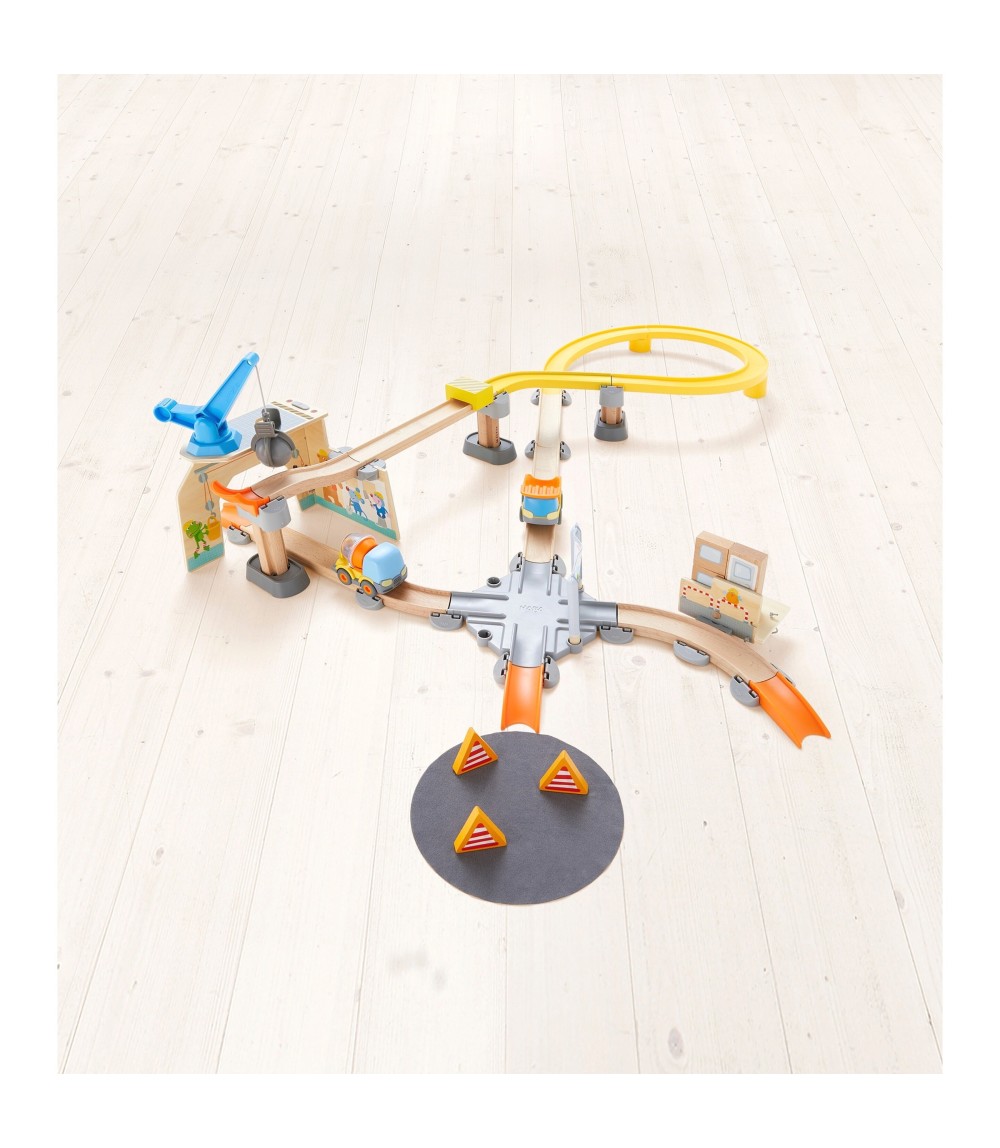 Kugelbahn Kullerbü – Spielbahn Große Baustelle