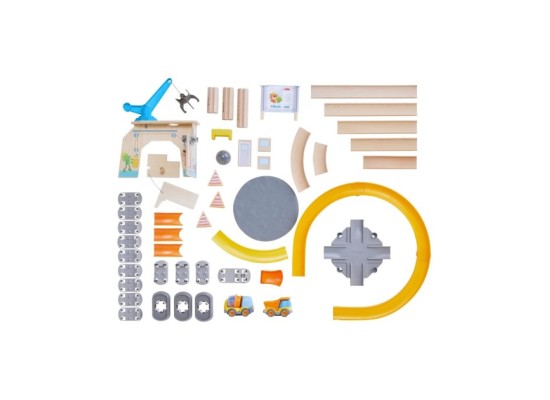 Kugelbahn Kullerbü – Spielbahn Große Baustelle