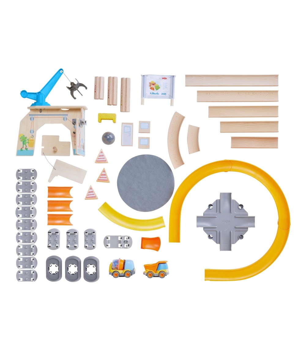 Kugelbahn Kullerbü – Spielbahn Große Baustelle