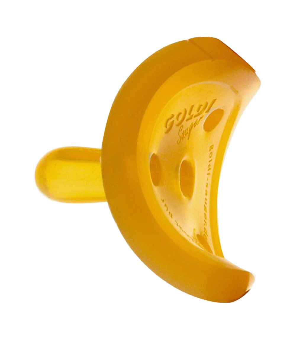 Schnuller Naturform oval XS, 0M aus Naturkautschuk