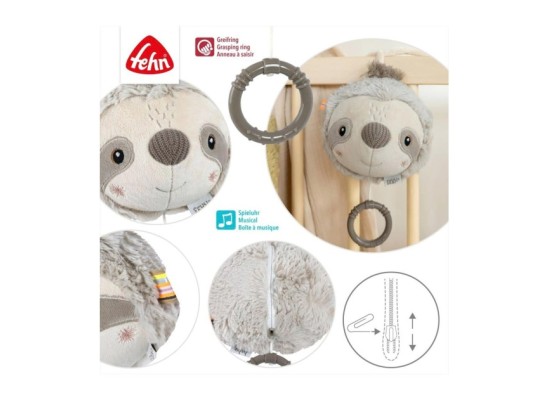 Spieluhr Faultier 18cm