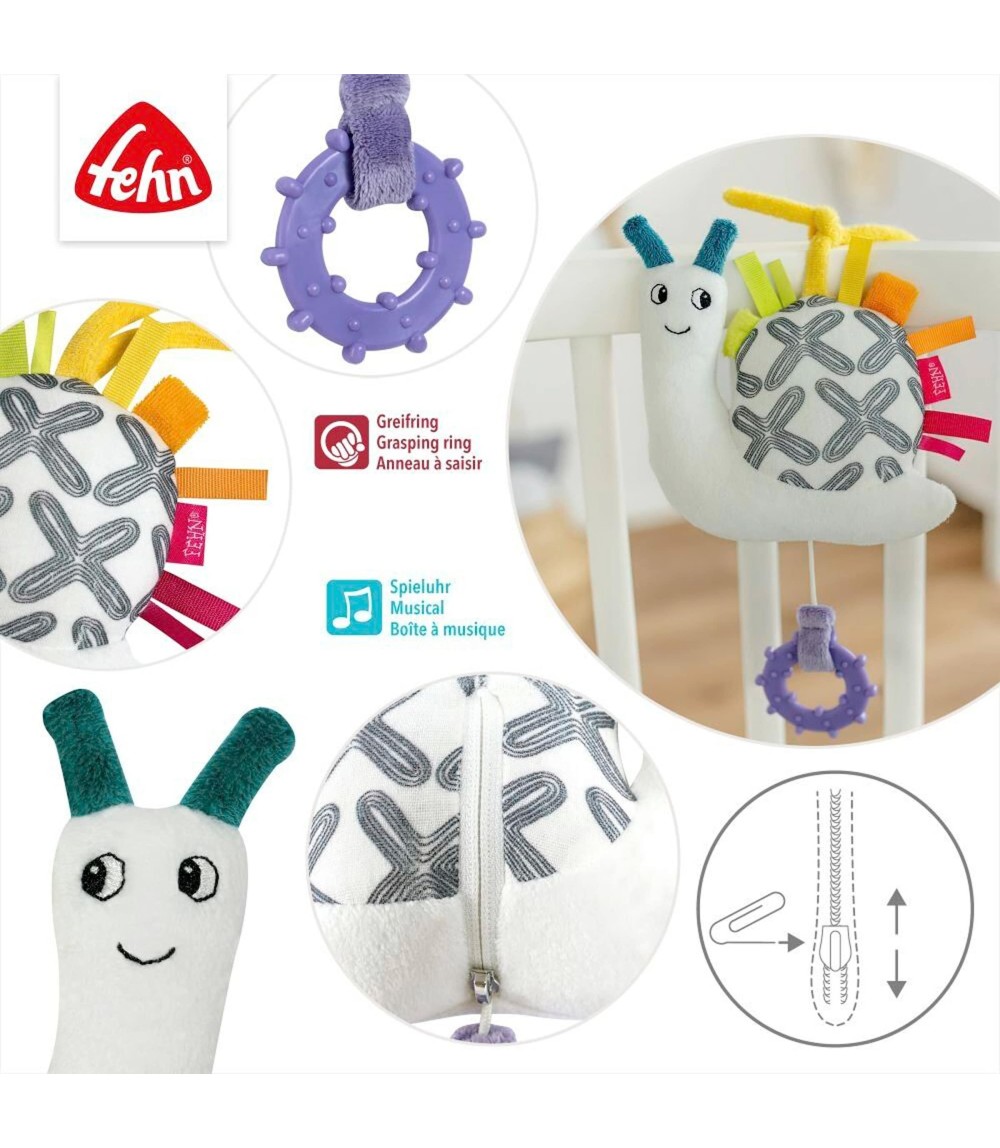 Mini-Spieluhr Schnecke 21cm