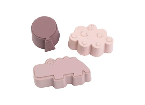 3er-Set Silikonformen