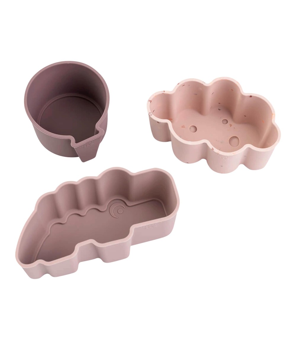 3er-Set Silikonformen